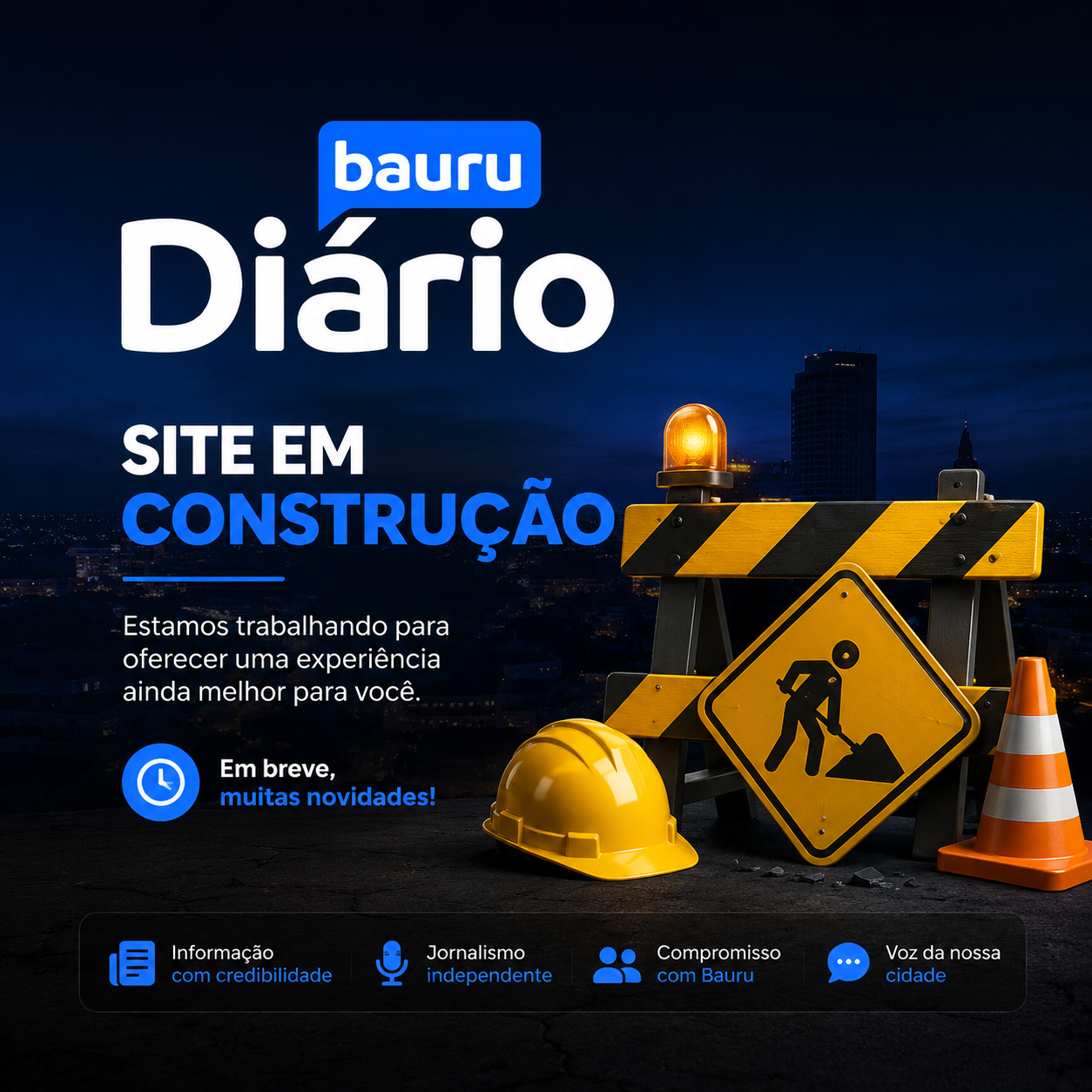 Portal Bauru Diário - Site em Construção